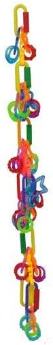 AE Cage Company Happy Beaks Acrylic Rings, Stars and Rubber Things image 0