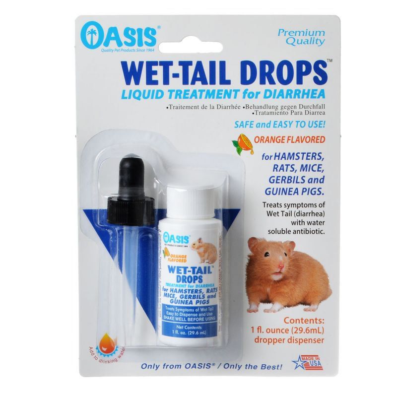 Oasis Small Animal Wet Tail Drops - Diarrhea Treatment image 0