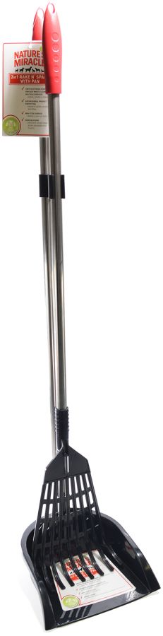 Nature's Miracle 2in1 Rake and Spade with Pan image 0