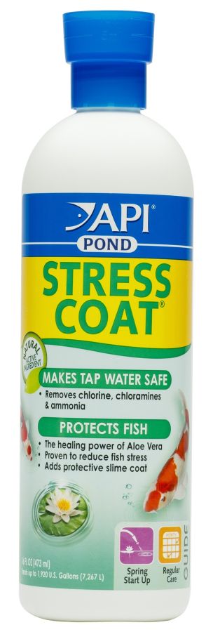 PondCare Stress Coat Plus Fish & Tap Water Conditioner for Ponds image 0