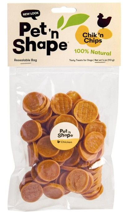 Pet n Shape Chik n Chips Dog Treats image 0