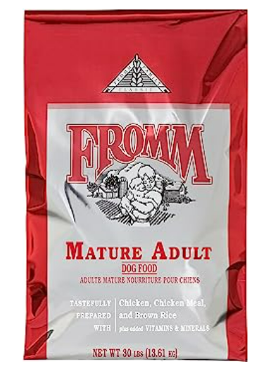 FROMM Classic Mature Senior Adult Premium Chicken Dry Dog Food image 0