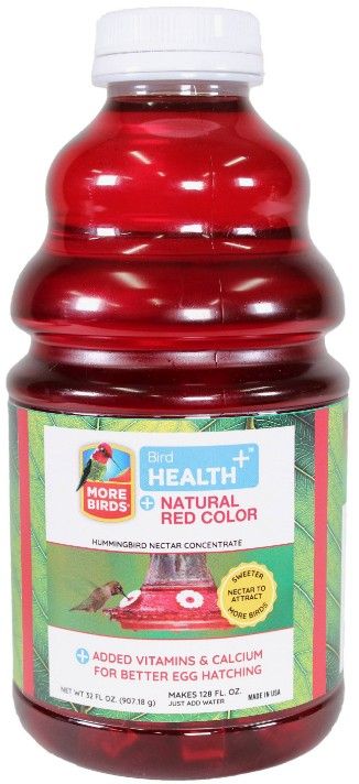 More Birds Health Plus Natural Red Hummingbird Nectar Concentrate image 0