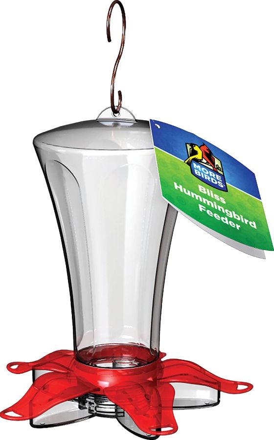 More Birds Bliss Plastic Hummingbird Feeder image 0