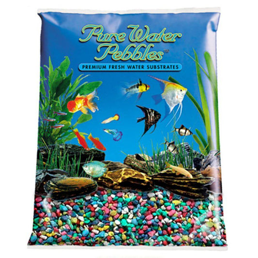 Pure Water Pebbles Aquarium Gravel - Rainbow image 0
