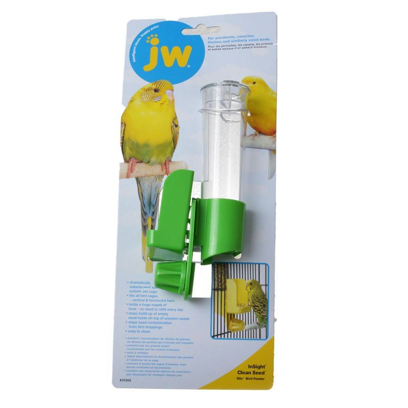 JW Insight Clean Seed Silo Bird Feeder image 0