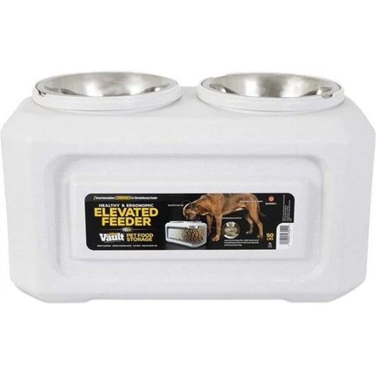 Gamma2 Elevated Dog Feeder with Storage image 0