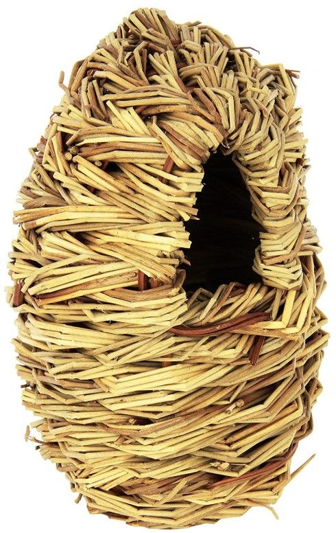 Prevue Parakeet All Natural Fiber Covered Twig Nest image 0