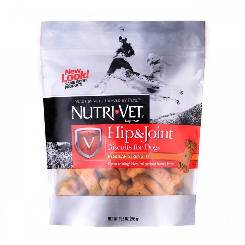 Nutri-Vet Hip & Joint Biscuits for Dogs - Regular Strength image 0