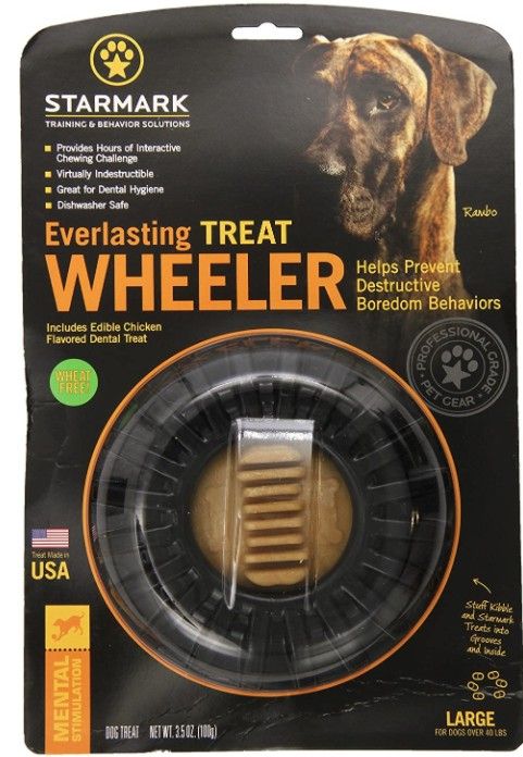 Starmark Everlasting Treat Wheeler Large image 0