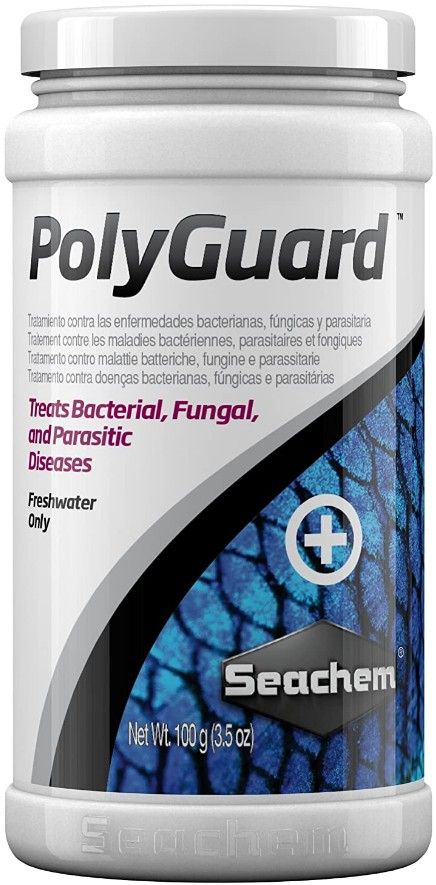 Seachem PolyGuard Treat Bacterial, Fungal, and Parasitic Diseases image 0