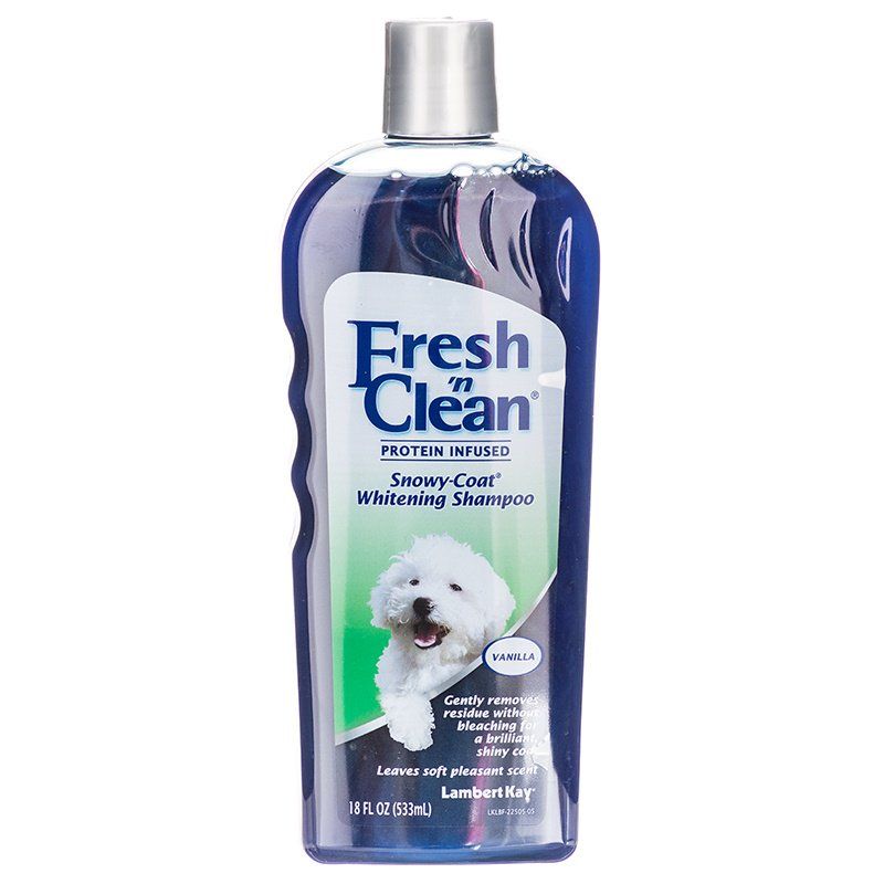 Fresh 'n Clean Snowy Coat Whitening Shampoo - Sweet Vanilla Scent image 0
