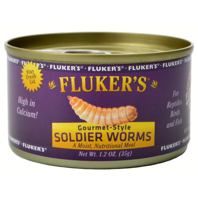 Flukers Gourmet Style Soldier Worms image 0