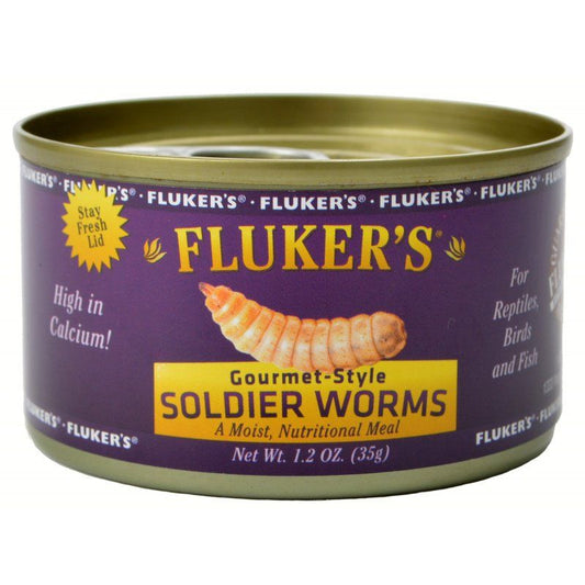 Flukers Gourmet Style Soldier Worms image 0
