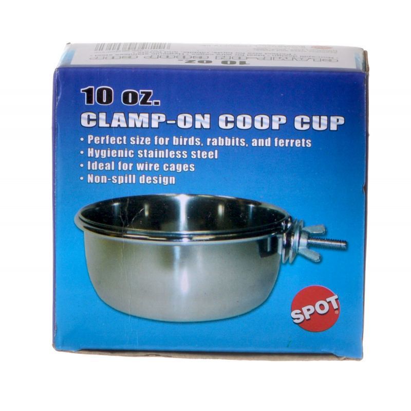 Spot Stainless Steel Coop Cup with Bolt Clamp image 0