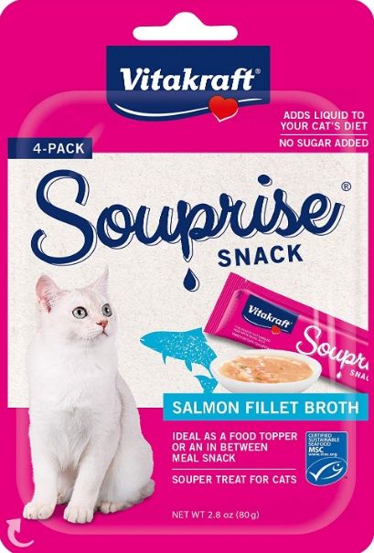 VitaKraft Salmon Souprise Lickable Cat Snack image 0