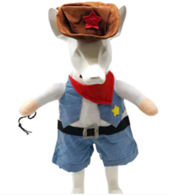 Pet Life 'Rodeo Bones' Cowboy Pet Dog Costume Uniform image 0