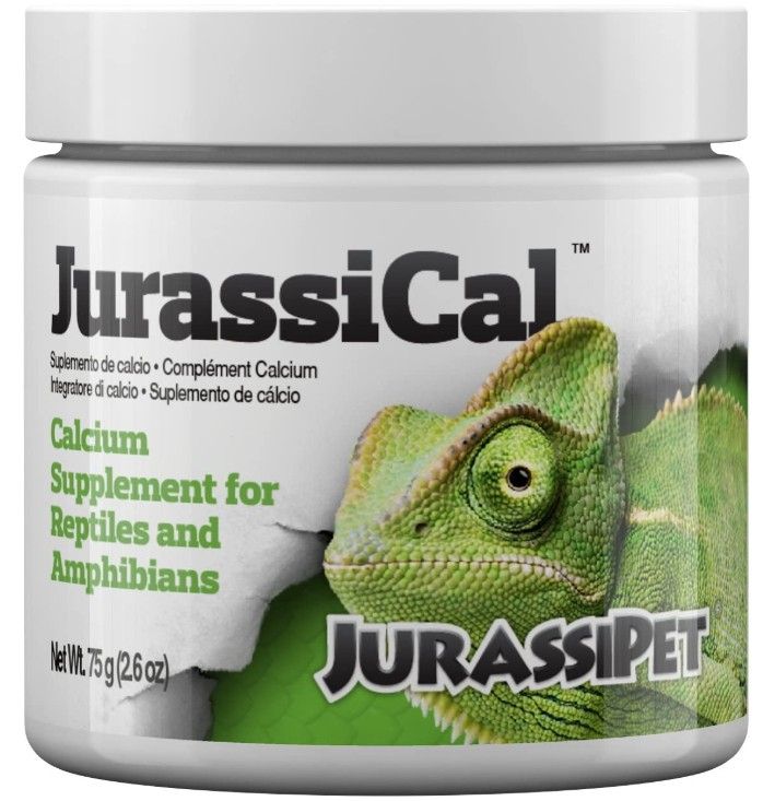 JurassiPet JurassiCal Reptile and Amphibian Dry Calcium Supplement image 0