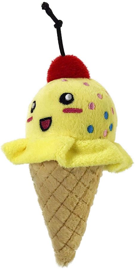Petsport Tiny Tots Foodies Ice Cream Plush Toy Assorted Colors image 0