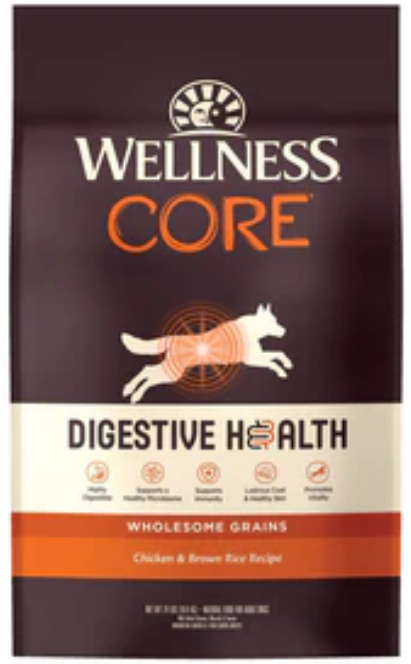 Wellness Core Digestive Health Chicken Recipe Dry Dog Food image 0