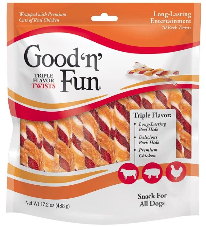 Healthy Hide Good'n' Fun Triple-Flavor Twists image 0