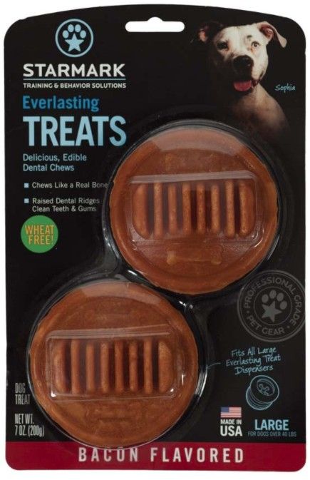 Starmark Everlasting Bacon Flavor Treats Large image 0