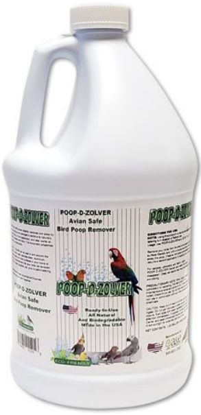 A&E Cage Company Poop D Zolver Bird Poop Remover Lime Coconut Scent image 0