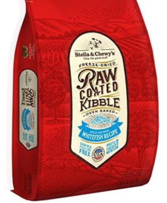 Stella & Chewy's Raw Coated Whitefish Dry Dog Food image 0