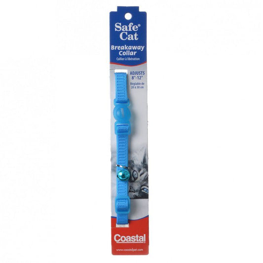 Coastal Pet Safe Cat Nylon Adjustable Breakaway Collar Blue Lagoon image 0