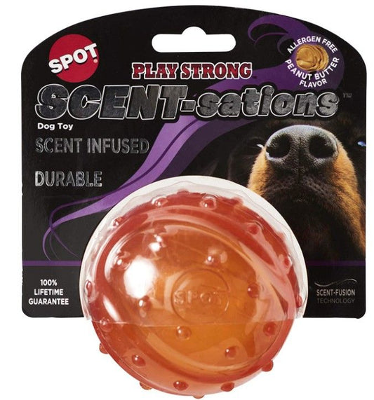 Spot Scent-Sation Peanut Butter Scented Ball image 0