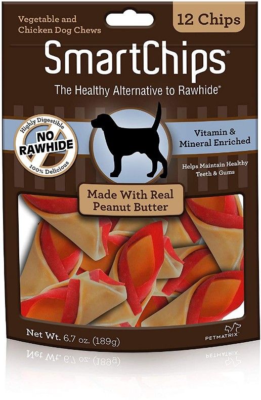 SmartBones SmartChips Peanut Flavored Dog Chews image 0