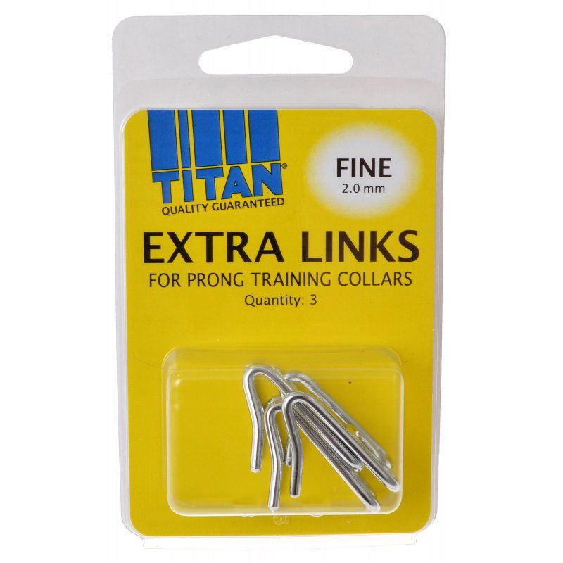 Titan Extra Links for Prong Training Collars image 0