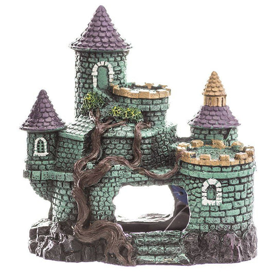Blue Ribbon Exotic Environments Hobbit Castle Aquarium Ornament image 0