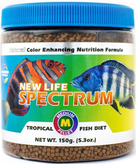 New Life Spectrum Tropical Fish Food Medium Sinking Pellets image 0