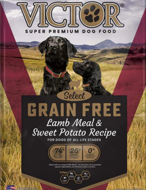 Victor Grain Free Lamb Meal Dry Dog Food image 0