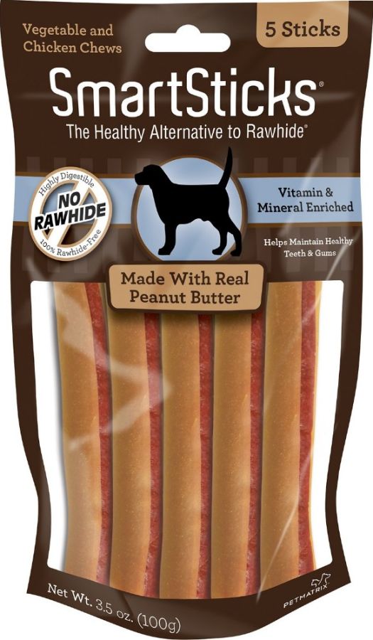 SmartBones SmartSticks Peanut Butter Flavor image 0