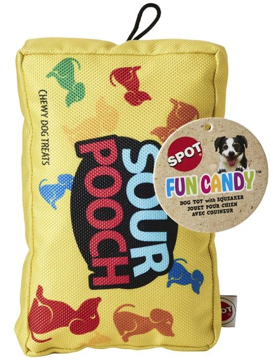 Spot Fun Candy Sour Pooch Plush Dog Toy image 0
