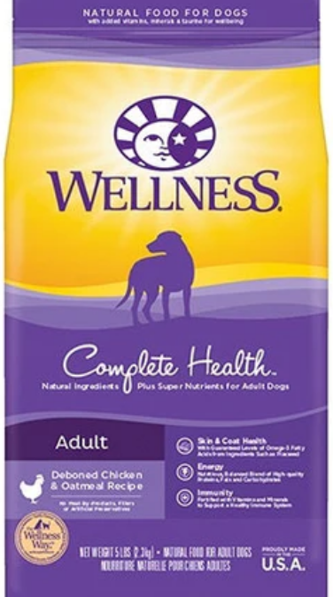 Wellness Complete Health Natural Chicken Recipe Dry Dog Food image 0