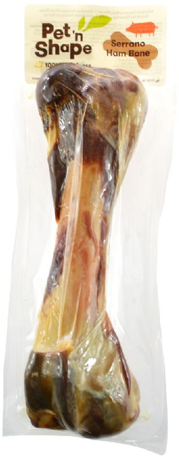 Pet n Shape Serrano Ham Bone Dog Treat image 0