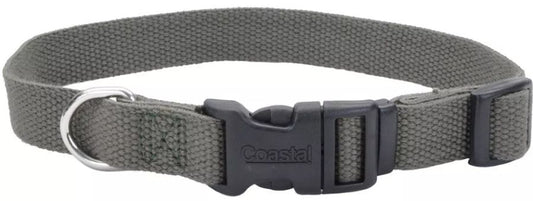 Coastal Pet New Earth Soy Adjustable Dog Collar Forest Green image 0