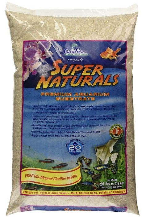 CaribSea Super Naturals Freshwater Substrate Crystal River image 0