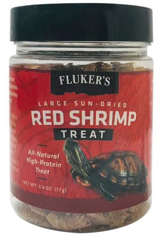 Flukers Sun-Dried Large Red Shrimp Treat image 0
