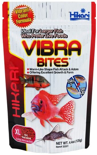 Hikari Vibra Bites Extra Large Tropical Fish Food image 0