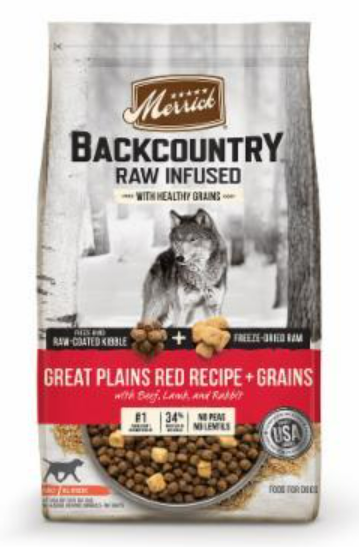 Merrick 'Backcountry' Great Plains Red Recipe with Healthy Grains Dry Dog Food image 0