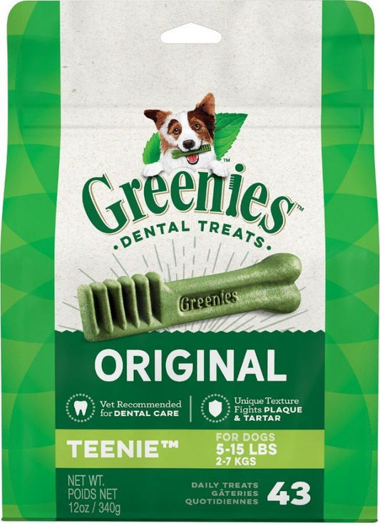 Greenies Teenie Dental Dog Treats image 0