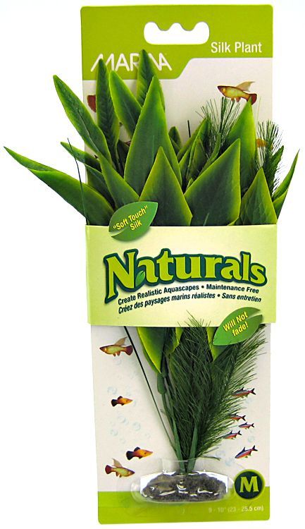 Marina Silk Dracena Aquarium Plant - Green image 0