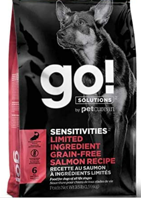 Petcurean GO! Sensitivities LID Grain-Free Salmon Recipe Dry Dog Food image 0