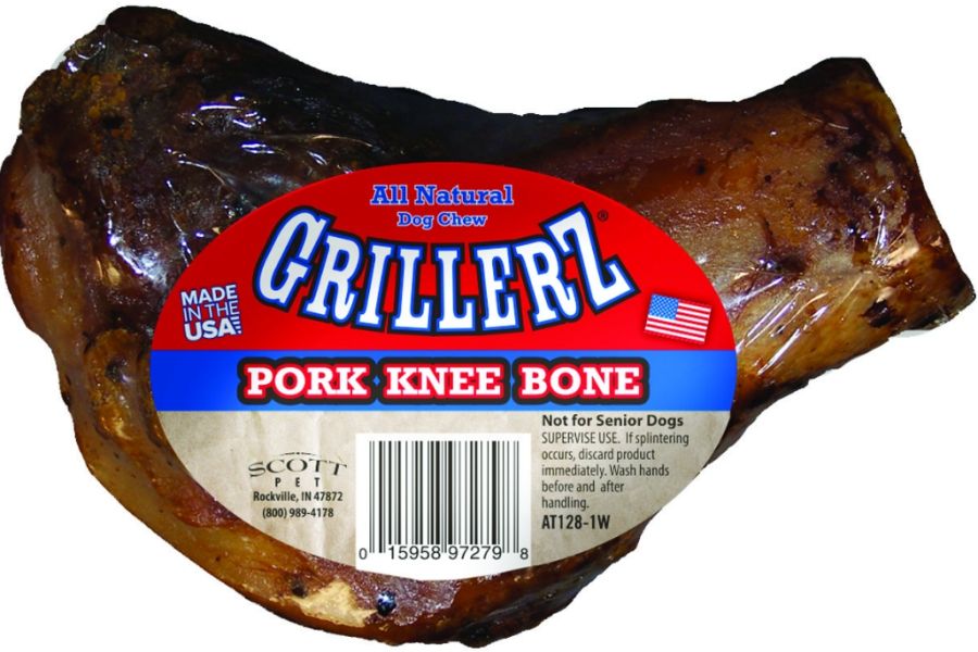 Grillerz Pork Knee Bone Dog Treat image 0