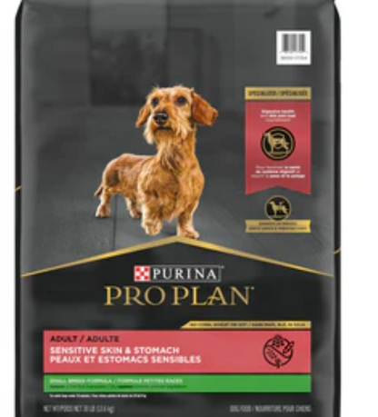 Purina Pro Plan High Protein Sensitive Skin & Stomach Small Breed Salmon & Rice image 0