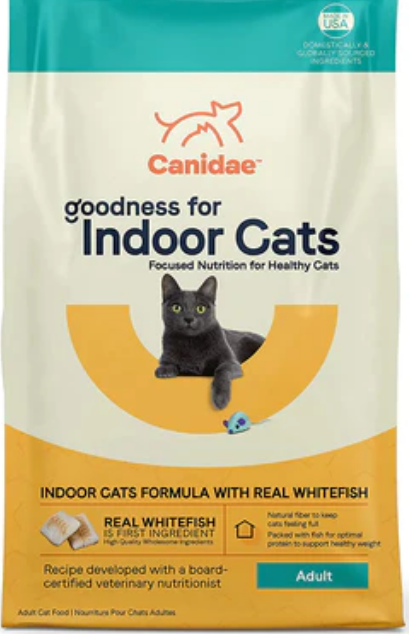 Canidae Goodness for Indoor Dry Cat Food - Whitefish image 0